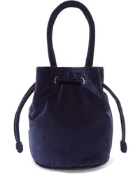 Loeffler Randall Jesmyn Velvet Bucket Bag