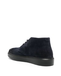 Doucal's Lace Up Suede Ankle Boots