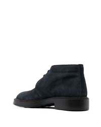 Tod's Lace Up Suede Boots