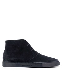 Emporio Armani Suede Lace Up Boots