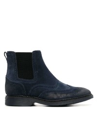Hogan Chelsea Panelled Suede Boots
