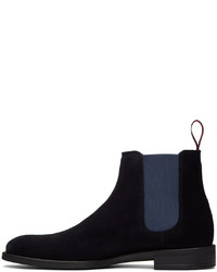 Ps By Paul Smith Navy Cedric Chelsea Boots