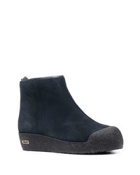 Bally Shearling Lined Suede Boots