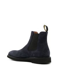 Doucal's Slip On Suede Ankle Boots