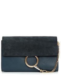 Chloé Chlo Faye Small Suede And Leather Cross Body Bag