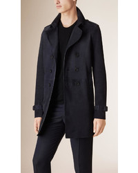 Burberry Unlined Suede Trench Coat