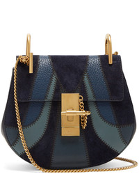 Chloé Chlo Drew Mini Leather And Suede Cross Body Bag