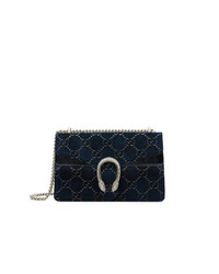 Gucci Dionysus Gg Velvet Small Shoulder Bag