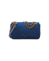 Gucci Gg Marmont Velvet Shoulder Bag
