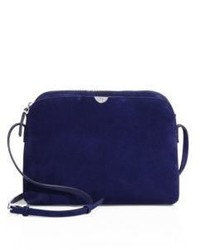 The Row Suede Crossbody Pouch