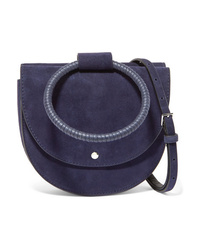 Theory Whitney Suede Shoulder Bag