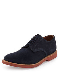 Walk-Over Abram Suede Lace Up Oxford Navy