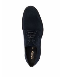 Geox Cannaregio Suede Derby Shoes