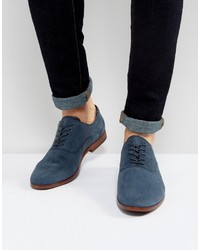 asos blue suede shoes