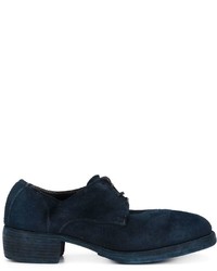 Guidi Suede Derby Shoes