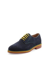 Joseph Abboud Jay Suede Lace Up Oxford Navy
