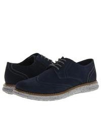 Stacy Adams Armstrong Shoes Navy Suede