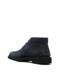 Tod's Almond Toe Suede Boots
