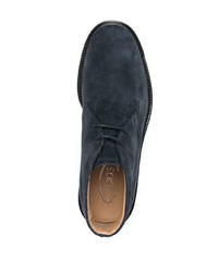 Tod's Almond Toe Suede Boots