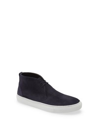 To Boot New York Argento Suede Sneaker
