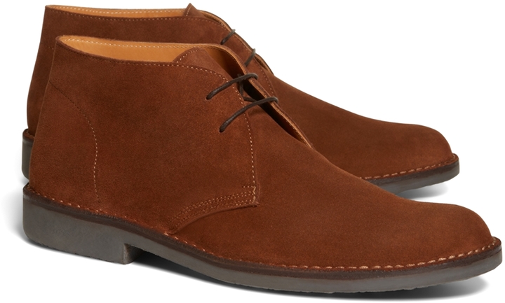 brooks brothers field chukka boots