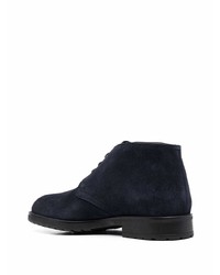 Bally Lace Up Suede Boots