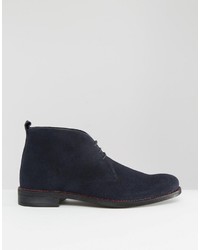 Lambretta Desert Boot Navy Suede