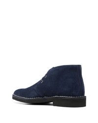 Polo Ralph Lauren Logo Patch Suede Ankle Boots