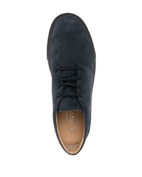 Tod's Suede Finish Lace Up Desert Boots