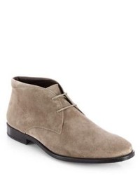 Tod's Suede Lace Up Chukka Boots
