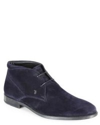 Tod's Suede Lace Up Chukka Boots