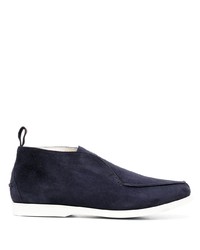 Kiton Suede Slip On Boots