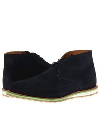 Walk-Over Nashville Lace Up Boots Navy Suede