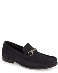 Navy Suede Dress Shoes