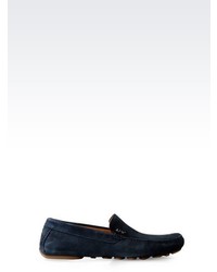 Armani Jeans Suede Driving Shoe