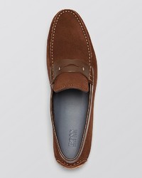 Hugo Boss Boss Rellino Suede Driving Loafers