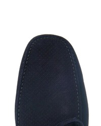 Car Shoe Perforated Suede Driving Shoes