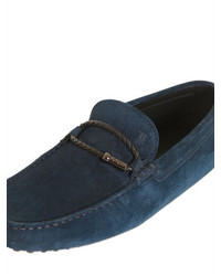 Tod's Club Gommino Suede Driving Shoes