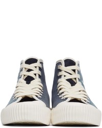 Ps By Paul Smith Navy Blue Kibby Sneakers