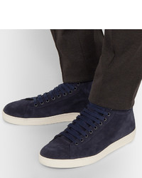 Tom Ford Russel Suede High Top Sneakers
