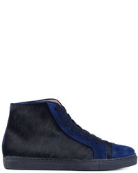 Thakoon Addition Panelled Hi Top Sneakers