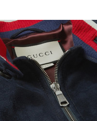 Gucci Suede Blouson Jacket