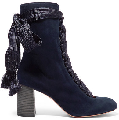 midnight blue boots