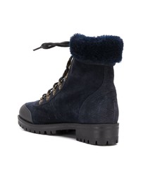 Mr & Mrs Italy Trimmed Hiker Boots