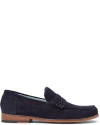 Grenson Ashley Suede Penny Loafers