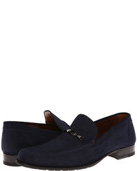 a. testoni Barbour Suede Loafer With Bit