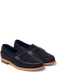 Bass Weejuns Larson Suede Penny Loafers