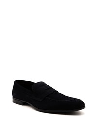 G Brown Cannon Loafer In Navy Blue Suede At Nordstrom