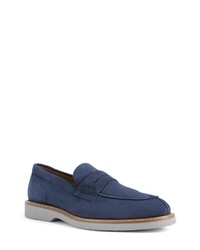 Geox Gubbio Loafer In Navy At Nordstrom