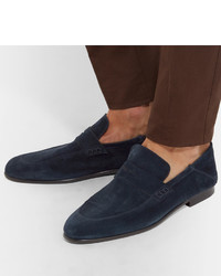 Harry's of London Harrys Of London Edward Collapsible Heel Suede Loafers